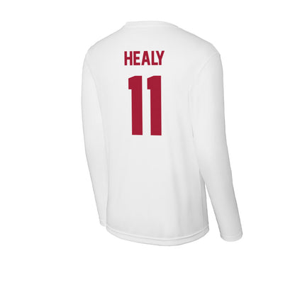 Stanford - NCAA Women's Water Polo : Quinn Healy - Activewear Long Sleeve T-Shirt-1