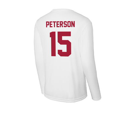 Stanford - NCAA Women's Basketball : Harper Peterson - Activewear Long Sleeve T-Shirt-1