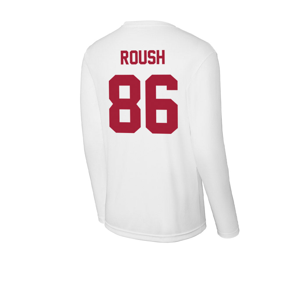 Stanford - NCAA Football : Sam Roush - Activewear Long Sleeve T-Shirt-1