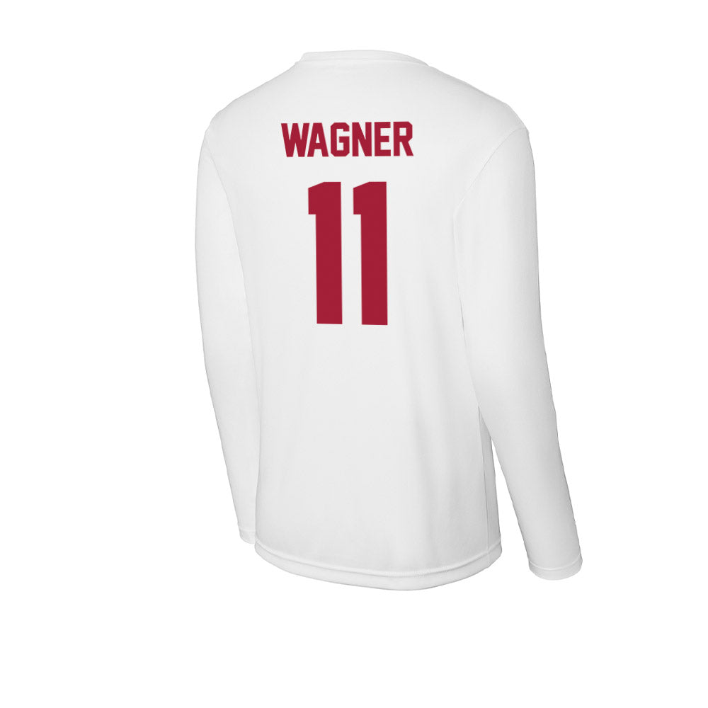 Stanford - NCAA Men's Volleyball : Moses Wagner - Activewear Long Sleeve T-Shirt-1