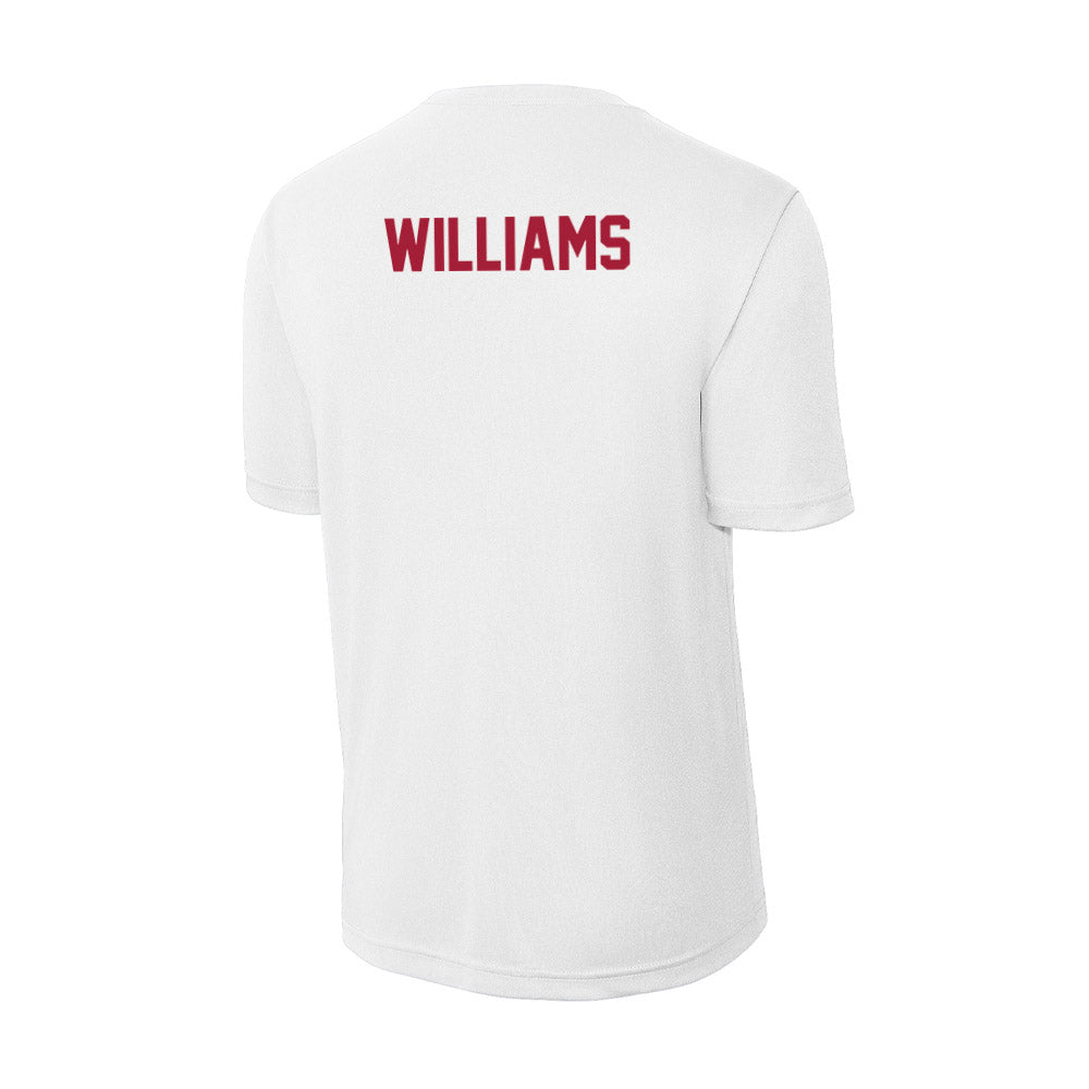 Stanford - NCAA Women's Gymnastics : Jennifer Williams - Activewear T-Shirt-1