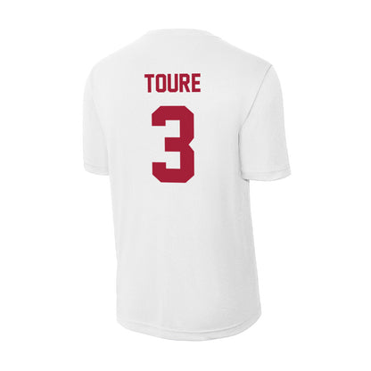 Stanford - NCAA Men's Basketball : Tallis Toure - Activewear T-Shirt-1