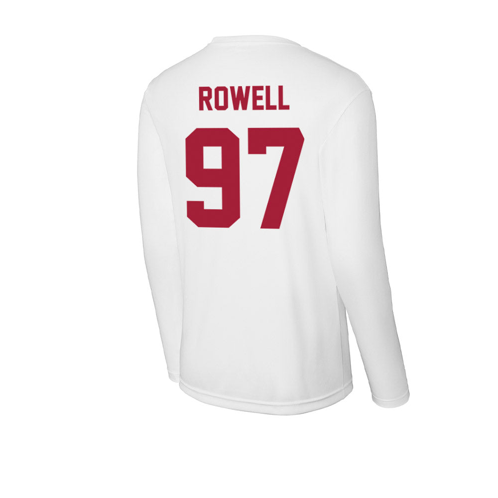 Stanford - NCAA Football : Zach Rowell - Activewear Long Sleeve T-Shirt-1