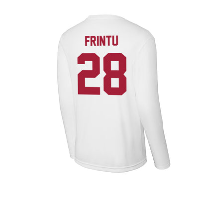 Stanford - NCAA Men's Soccer : Eric Frintu - Activewear Long Sleeve T-Shirt-1