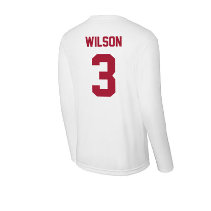 Stanford - NCAA Beach Volleyball : Taylor Wilson - Activewear Long Sleeve T-Shirt-1