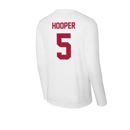 Stanford - NCAA Men's Soccer : Dylan Hooper - Activewear Long Sleeve T-Shirt-1