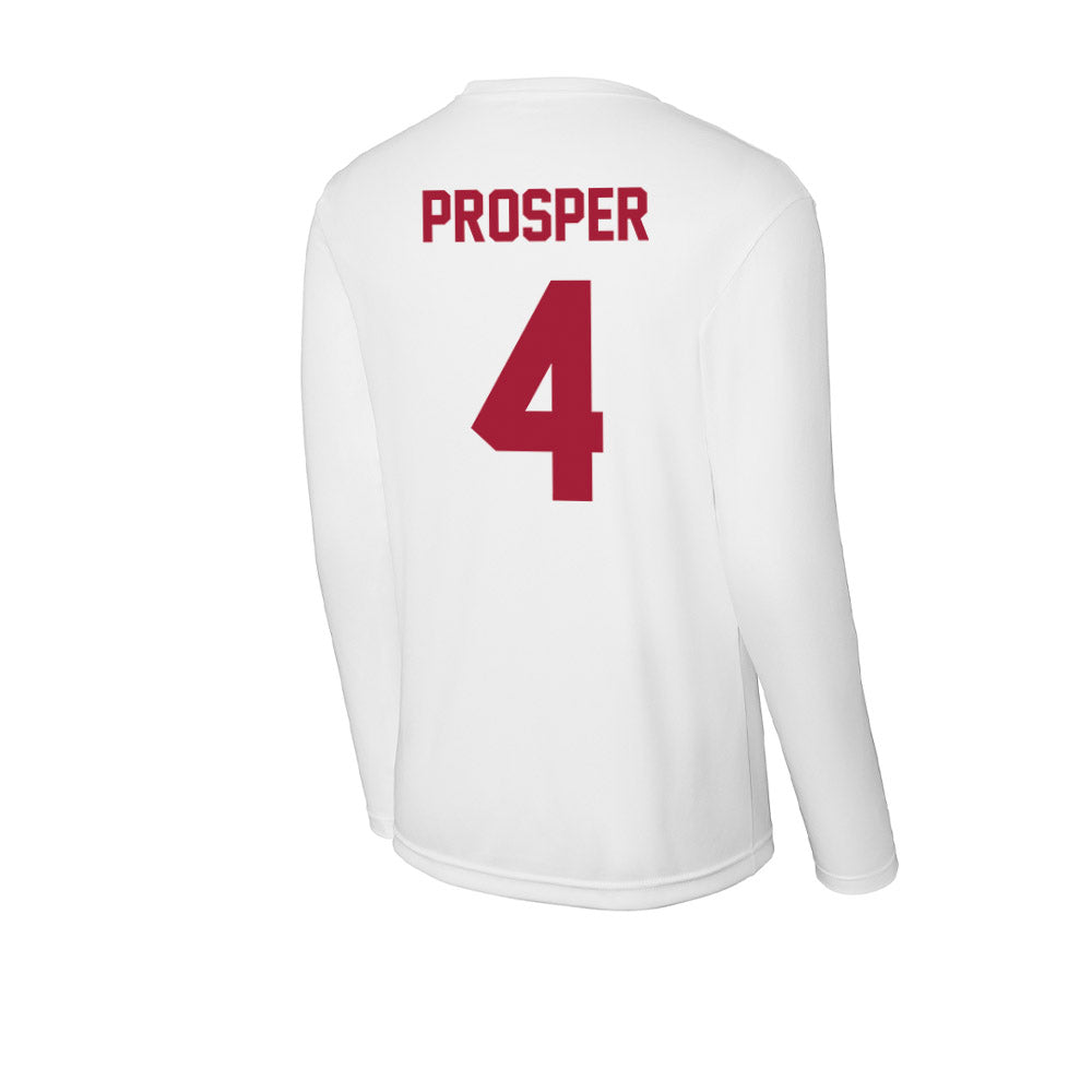 Stanford - NCAA Women's Lacrosse : Olivia Prosper - Activewear Long Sleeve T-Shirt-1