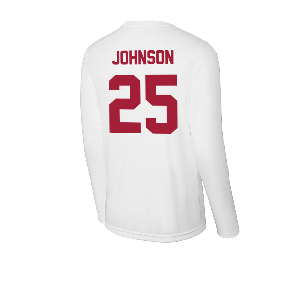 Stanford - NCAA Women's Soccer : Noe Johnson - Activewear Long Sleeve T-Shirt-1