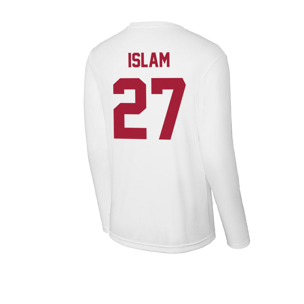 Stanford - NCAA Men's Soccer : Trevor Islam - Activewear Long Sleeve T-Shirt-1