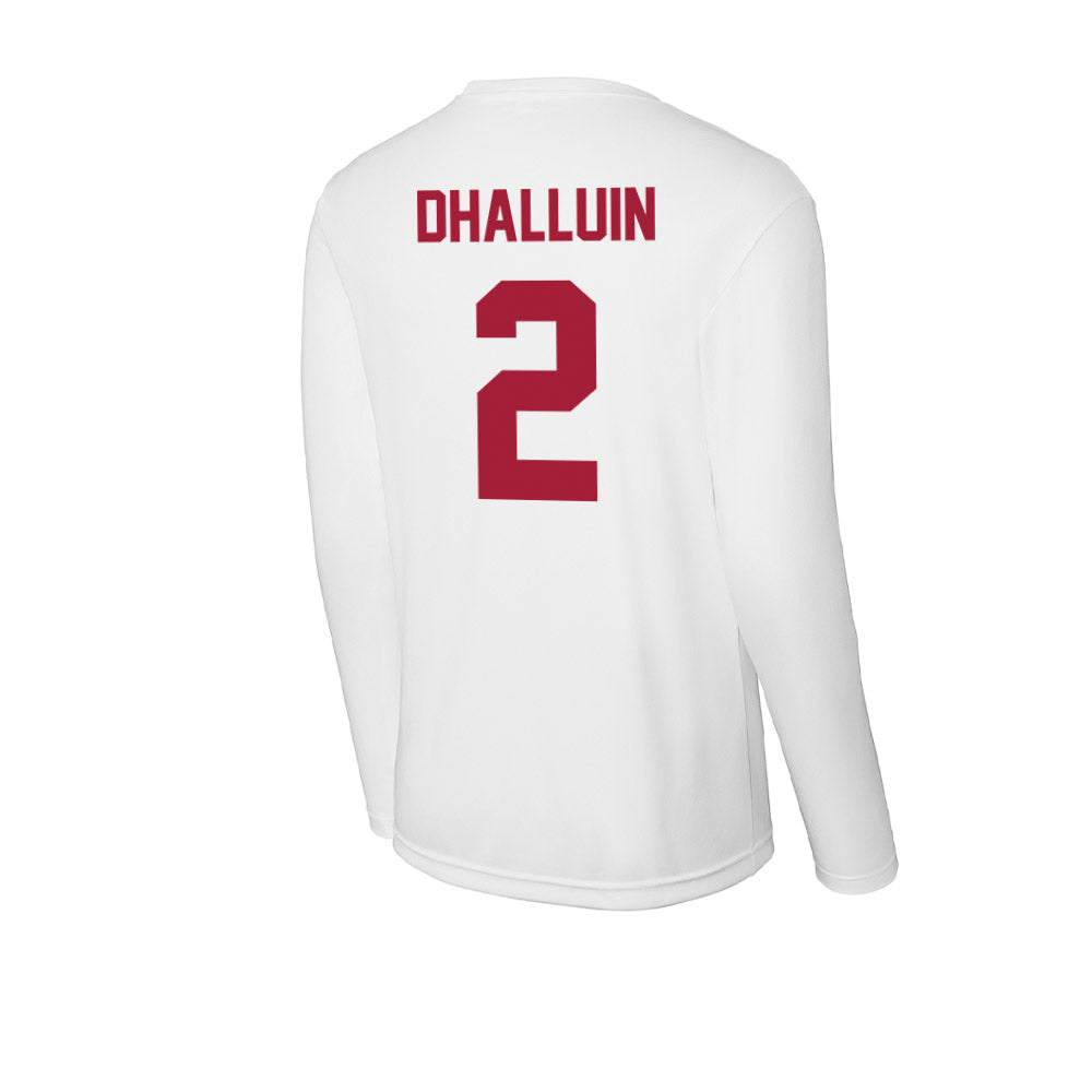 Stanford - NCAA Women's Water Polo : Juliette Dhalluin - Activewear Long Sleeve T-Shirt-1