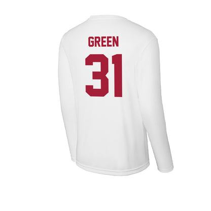 Stanford - NCAA Women's Basketball : Lauren Green - Activewear Long Sleeve T-Shirt-1