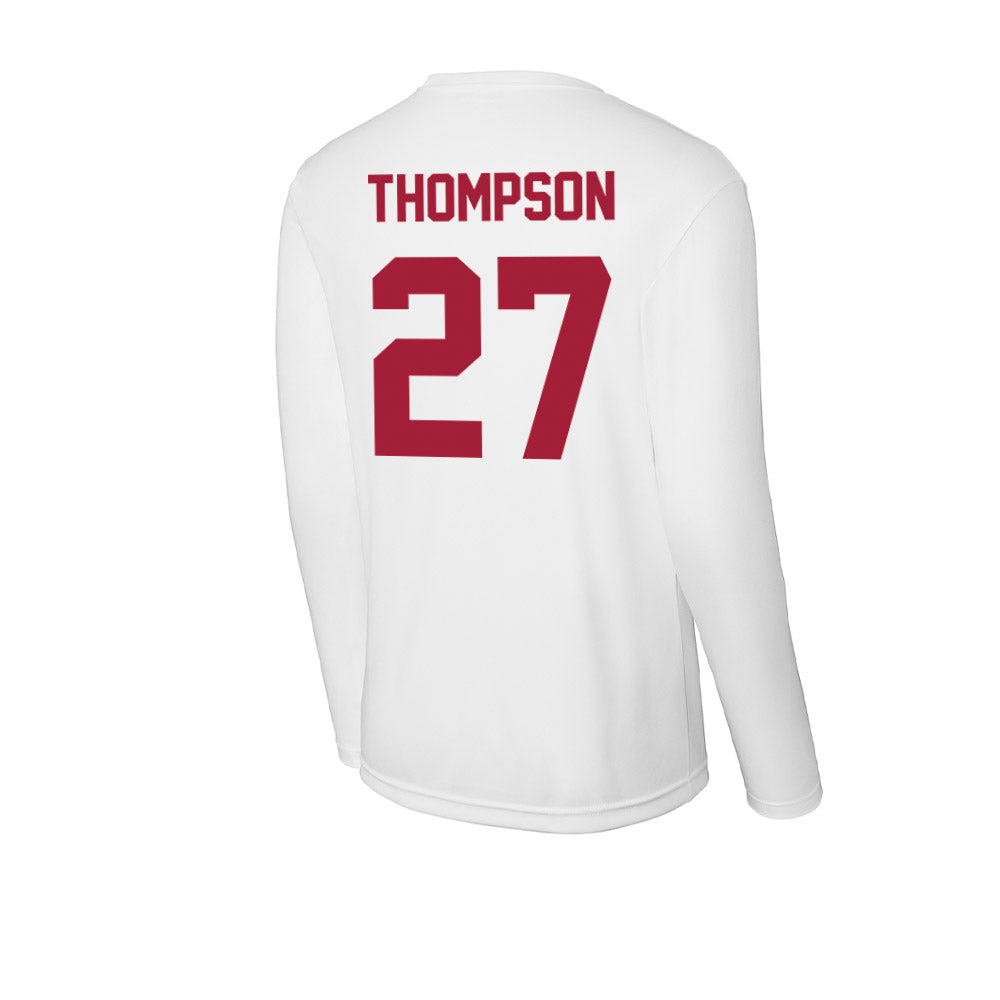 Stanford - NCAA Football : Breylan Thompson - Activewear Long Sleeve T-Shirt-1