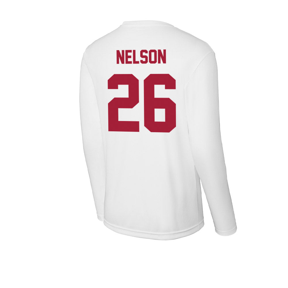 Stanford - NCAA Softball : Taylor Nelson - Activewear Long Sleeve T-Shirt-1