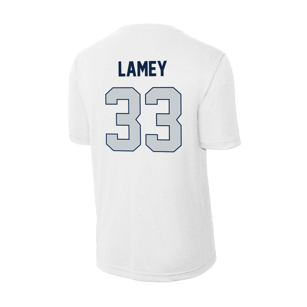 Samford - NCAA Men's Basketball : Zach Lamey - Activewear T-Shirt-1