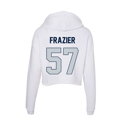 Samford - NCAA Football : Cooper Frazier - Women's Crop Fleece Hoodie-1