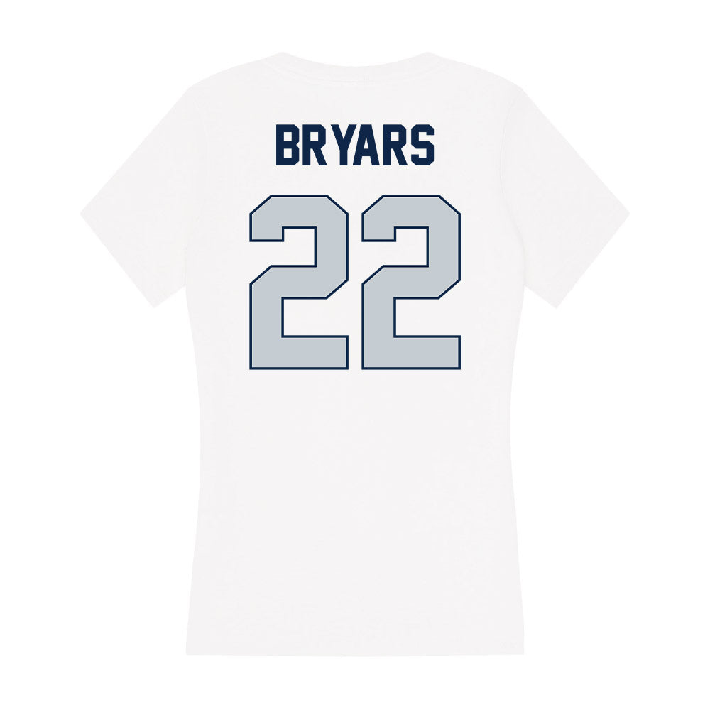 Samford - NCAA Softball : Kathryn Bryars - Women's V-Neck T-Shirt-1