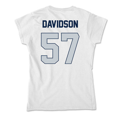 Samford - NCAA Football : Web Davidson - Soft Style Women’s T-Shirt-1