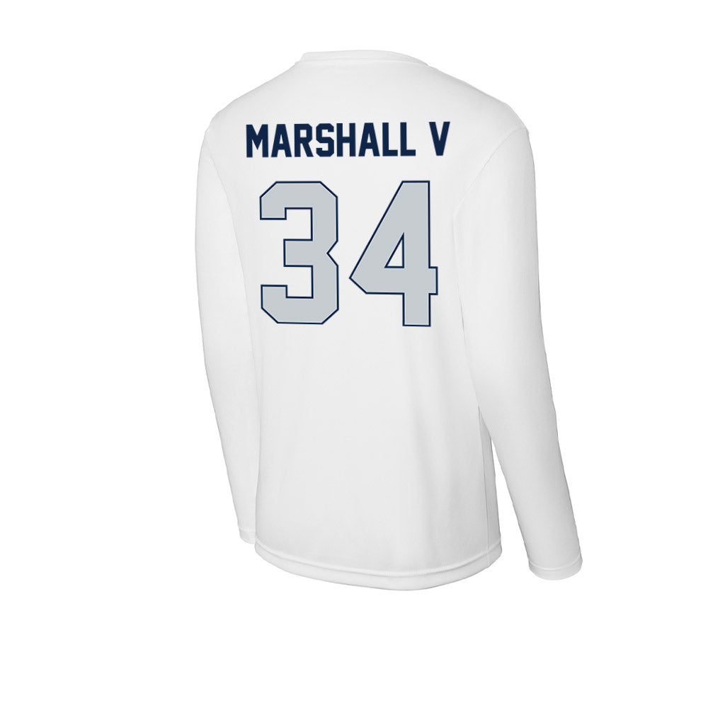Samford - NCAA Baseball : Everett Marshall V - Activewear Long Sleeve T-Shirt-1