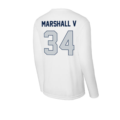 Samford - NCAA Baseball : Everett Marshall V - Activewear Long Sleeve T-Shirt-1
