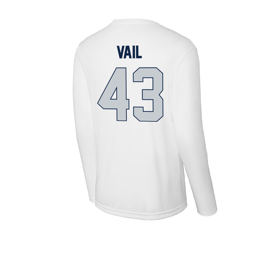 Samford - NCAA Baseball : Bodie Vail - Activewear Long Sleeve T-Shirt-1