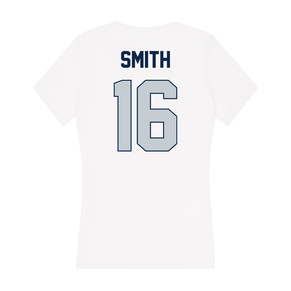 Samford - NCAA Football : Kamron Smith - Women's V-Neck T-Shirt-1