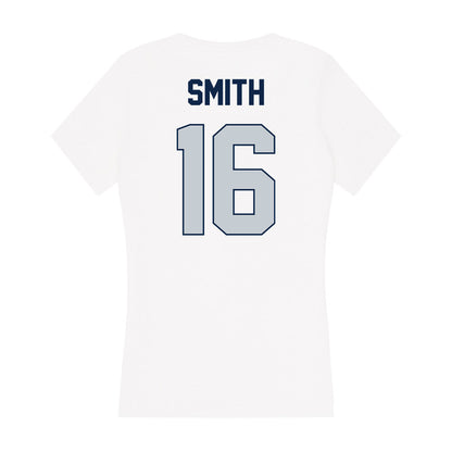 Samford - NCAA Football : Kamron Smith - Women's V-Neck T-Shirt-1