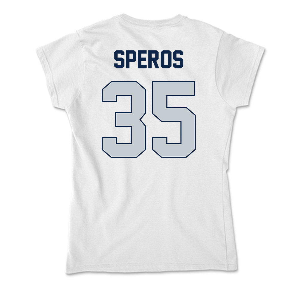 Samford - NCAA Football : Nick Speros - Soft Style Women’s T-Shirt-1