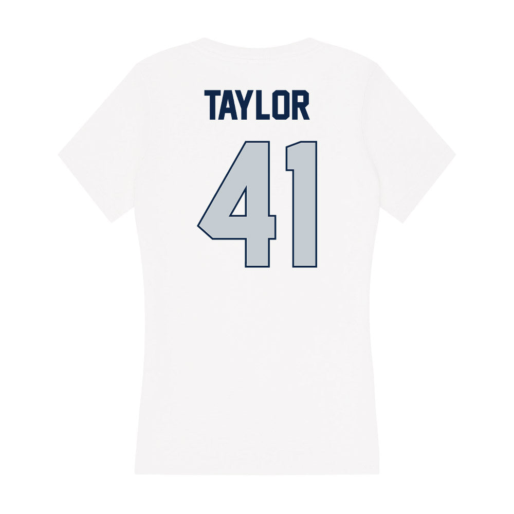 Samford - NCAA Football : Tate Taylor - Women's V-Neck T-Shirt-1