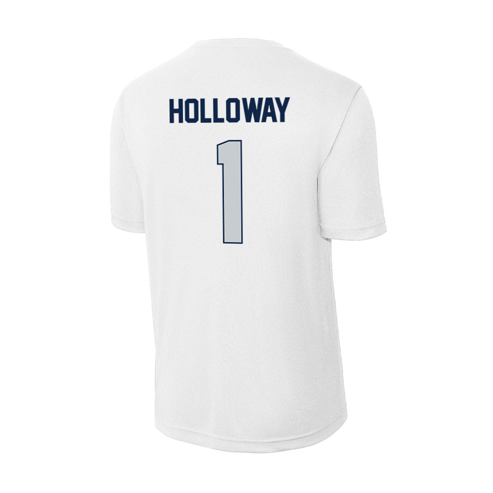 Samford - NCAA Men's Basketball : Joshua Holloway - Performance T-Shirt-1