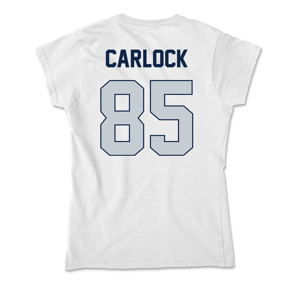 Samford - NCAA Football : Wesley Carlock - Soft Style Women’s T-Shirt-1