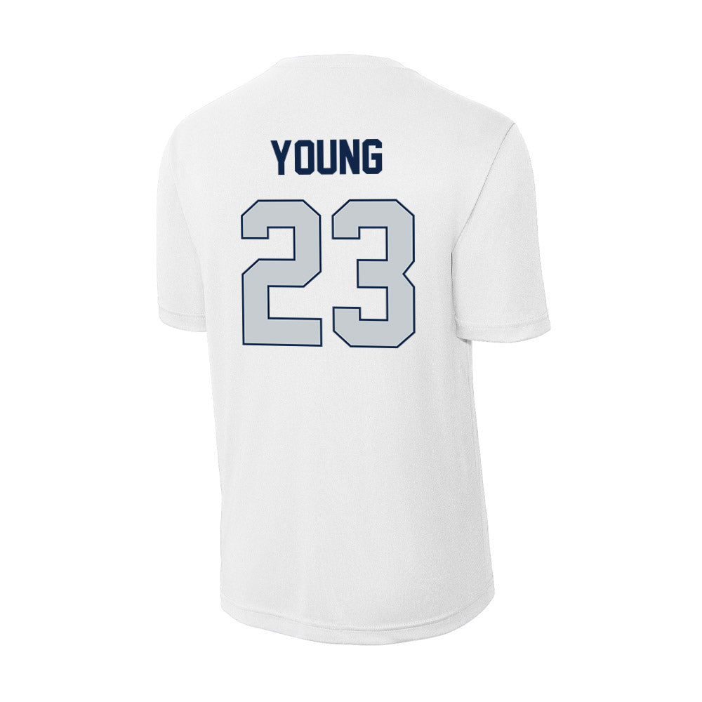 Samford - NCAA Football : Noah Young - Performance T-Shirt-1