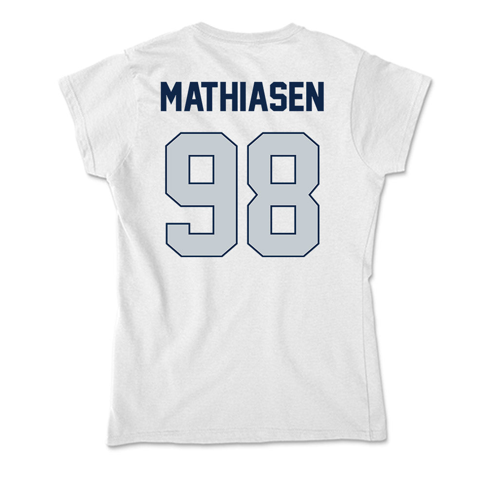 Samford - NCAA Football : Joshua Mathiasen - Soft Style Women’s T-Shirt-1