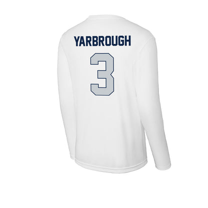 Samford - NCAA Women's Basketball : Kaylee Yarbrough - Activewear Long Sleeve T-Shirt-1