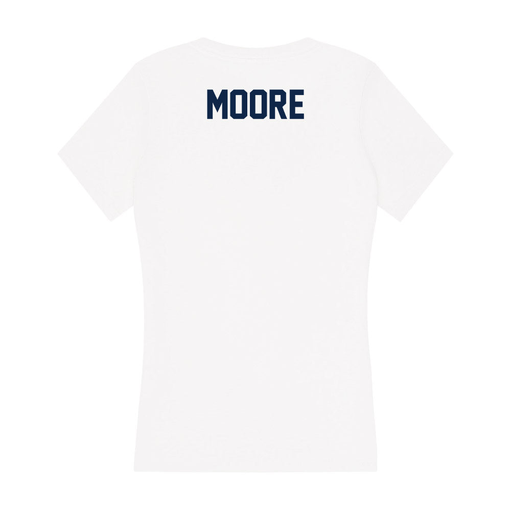 Samford - NCAA Men's Track & Field : Jaggerd Moore - Women's V-Neck T-Shirt-1