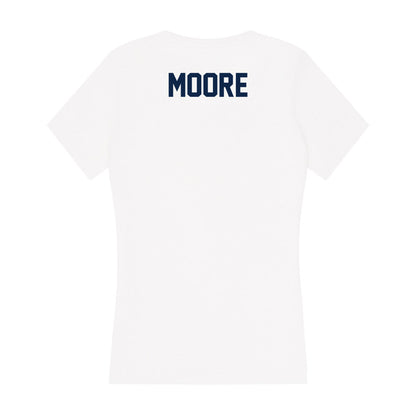 Samford - NCAA Men's Track & Field : Jaggerd Moore - Women's V-Neck T-Shirt-1