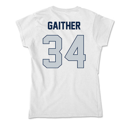 Samford - NCAA Football : Malik Gaither - Soft Style Women’s T-Shirt-1