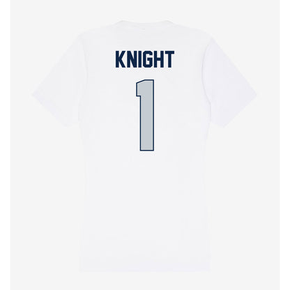 Samford - NCAA Women's Basketball : Jada Knight - Women's V-Neck T-Shirt-1