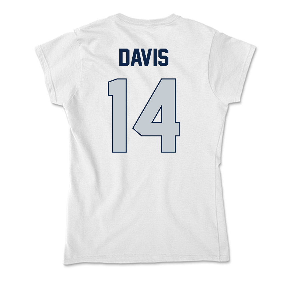 Samford - NCAA Men's Basketball : Brody Davis - Soft Style Women’s T-Shirt-1