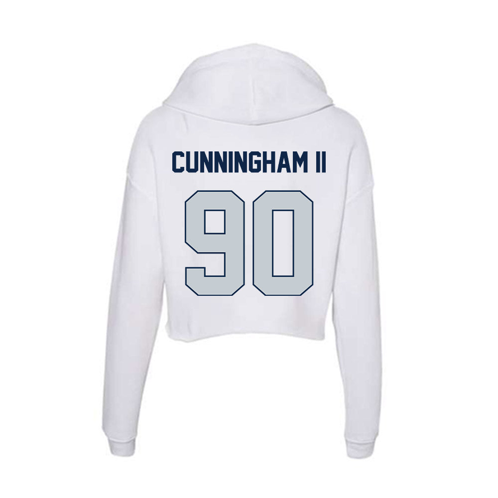 Samford - NCAA Football : Conroy Cunningham ll - Women's Crop Fleece Hoodie-1