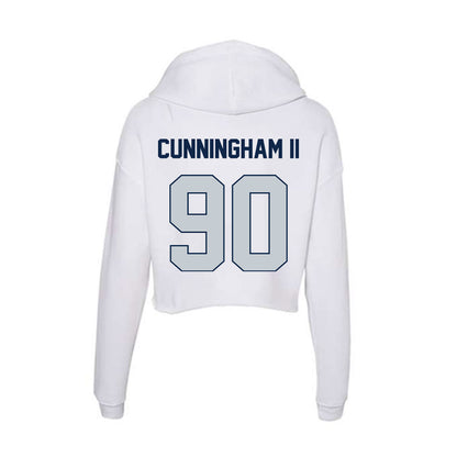 Samford - NCAA Football : Conroy Cunningham ll - Women's Crop Fleece Hoodie-1