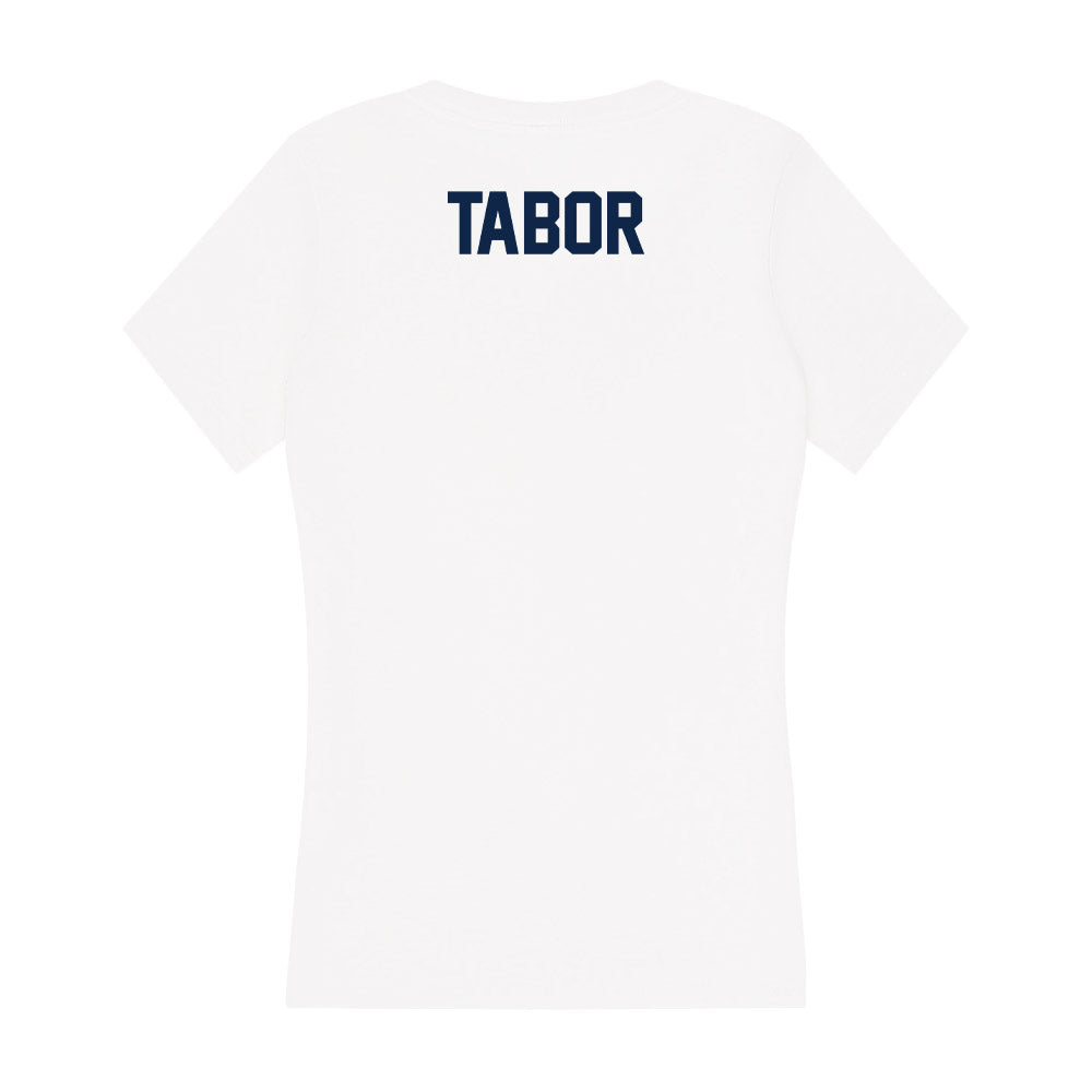 Samford - NCAA Men's Track & Field : Tyke Tabor - Women's V-Neck T-Shirt-1