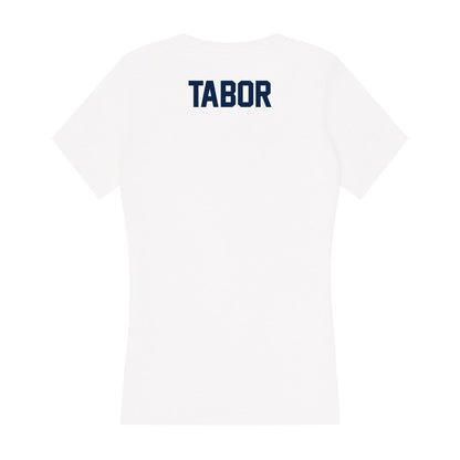 Samford - NCAA Men's Track & Field : Tyke Tabor - Women's V-Neck T-Shirt-1