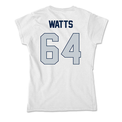 Samford - NCAA Football : Noah Watts - Soft Style Women’s T-Shirt-1