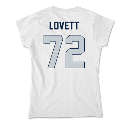 Samford - NCAA Football : Josh Lovett - Soft Style Women’s T-Shirt-1