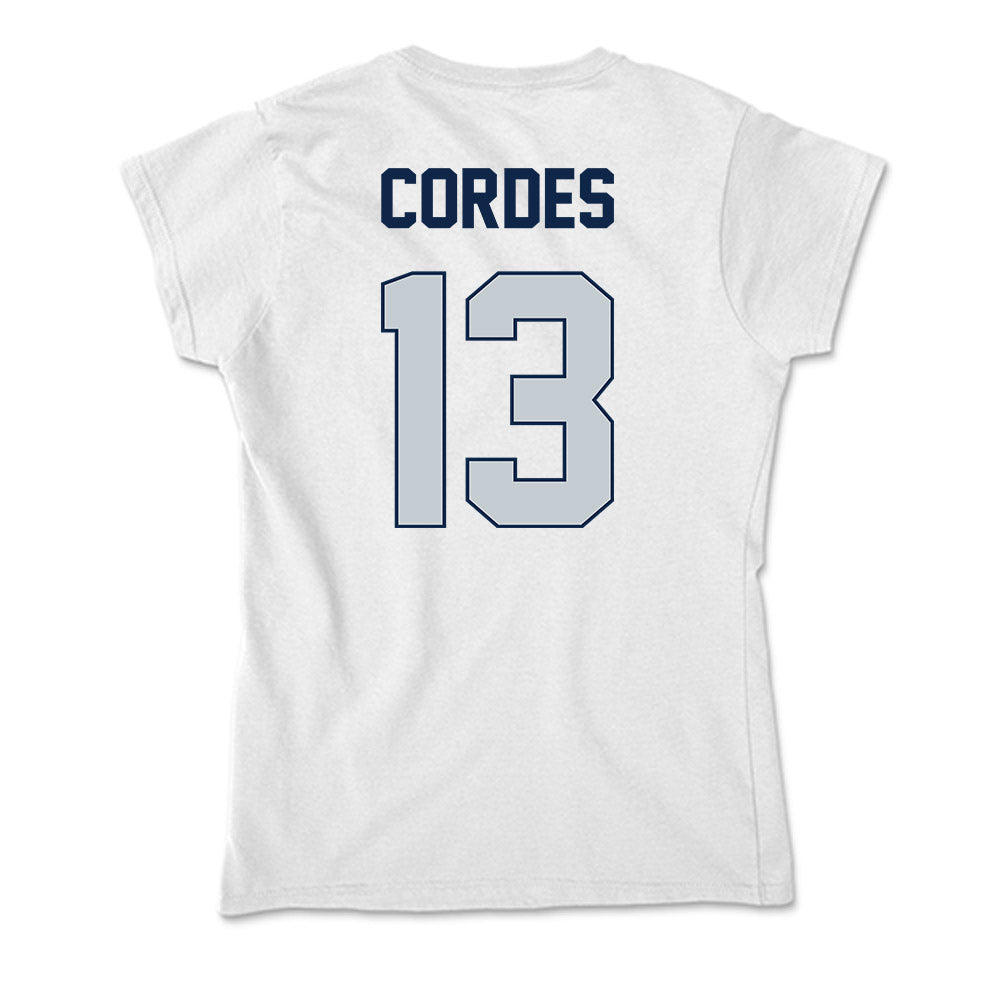 Samford - NCAA Women's Volleyball : Ally Cordes - Soft Style Women’s T-Shirt-1