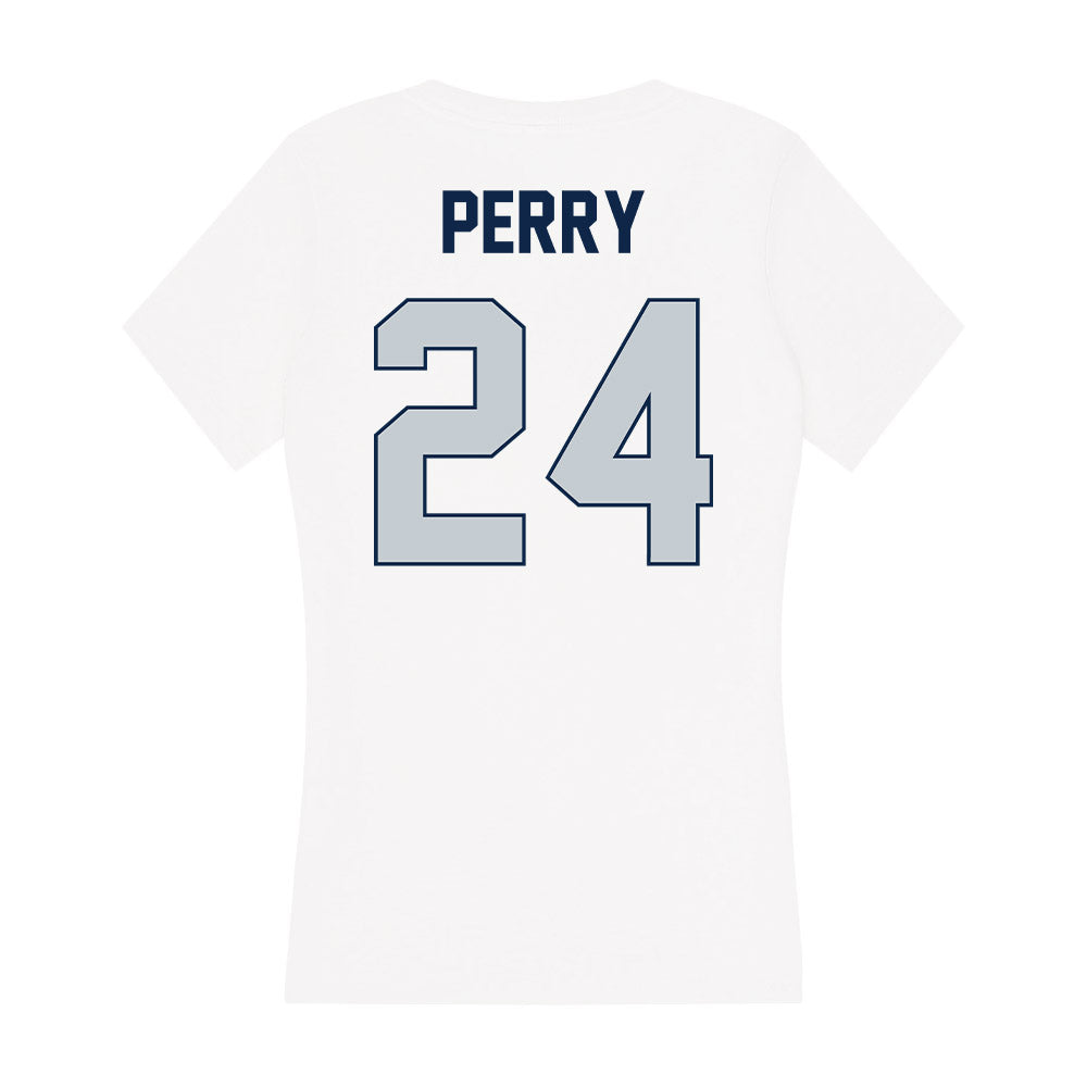 Samford - NCAA Baseball : Hayden Perry - Women's V-Neck T-Shirt-1