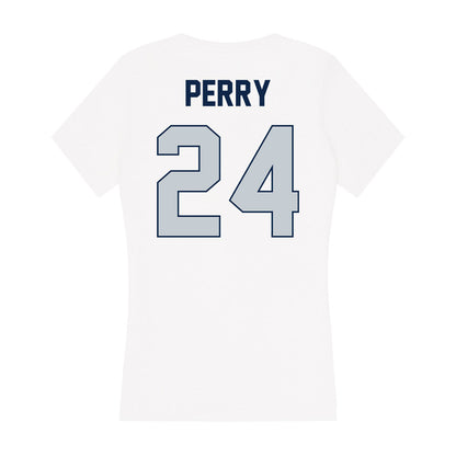 Samford - NCAA Baseball : Hayden Perry - Women's V-Neck T-Shirt-1