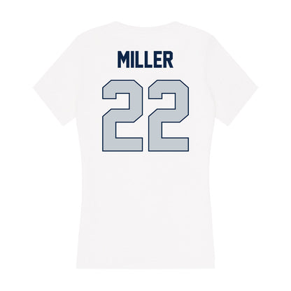 Samford - NCAA Women's Soccer : Brooklyn Miller - Women's V-Neck T-Shirt-1