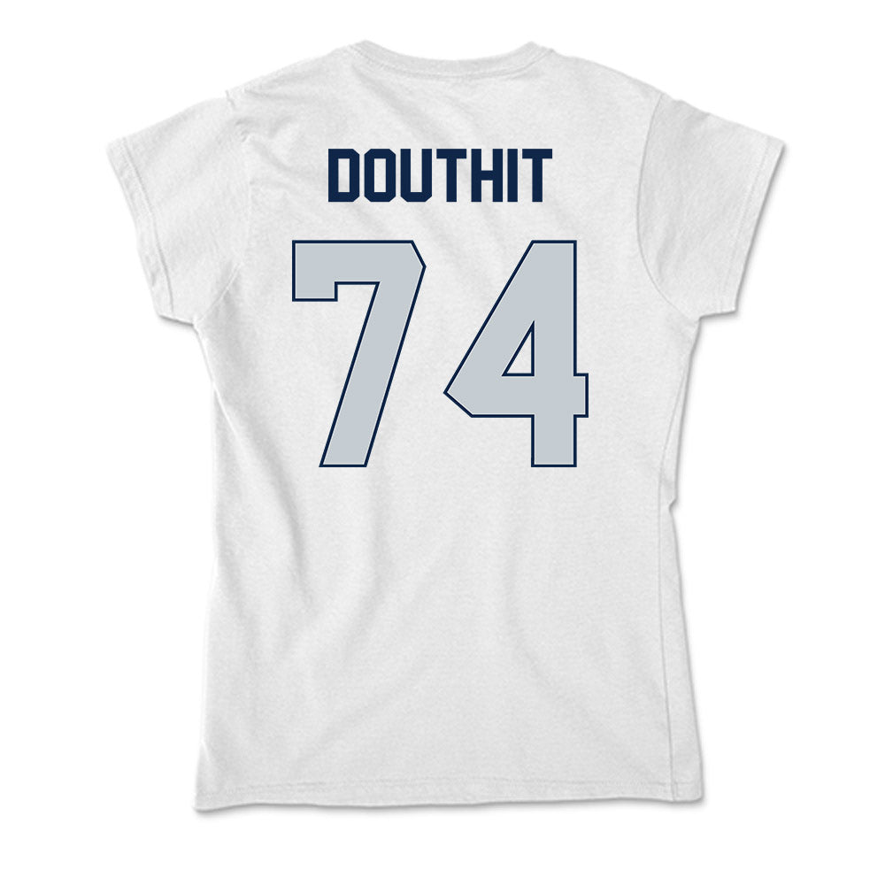 Samford - NCAA Football : Tyler Douthit - Soft Style Women’s T-Shirt-1