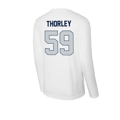 Samford - NCAA Football : Will Thorley - Performance Long Sleeve T-Shirt-1